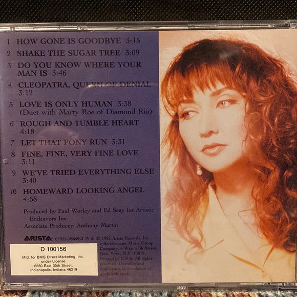 Pam Tillis “Homeward Looking Angel”- CD USED - Picture 2 of 4